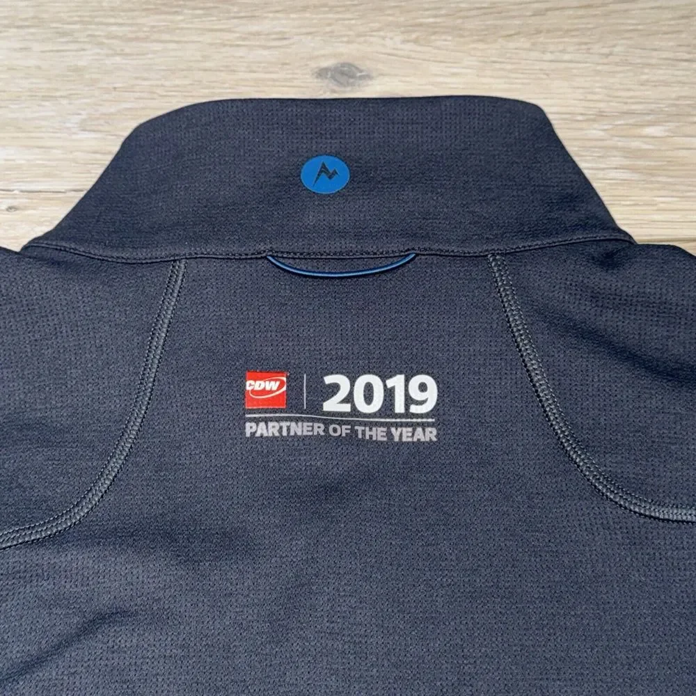 Marmot Hanging Rock 1/2 Zip Men's XL Performance Sweater Gray/Blue Outdoor Cargo - Picture 7 of 10